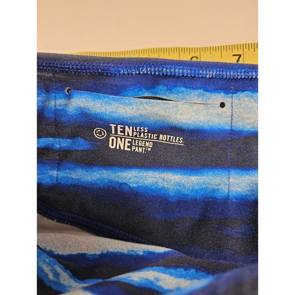 Nike dri fit one legend pant size M Medium Capri blue swift EUC - Picture 3 of 7